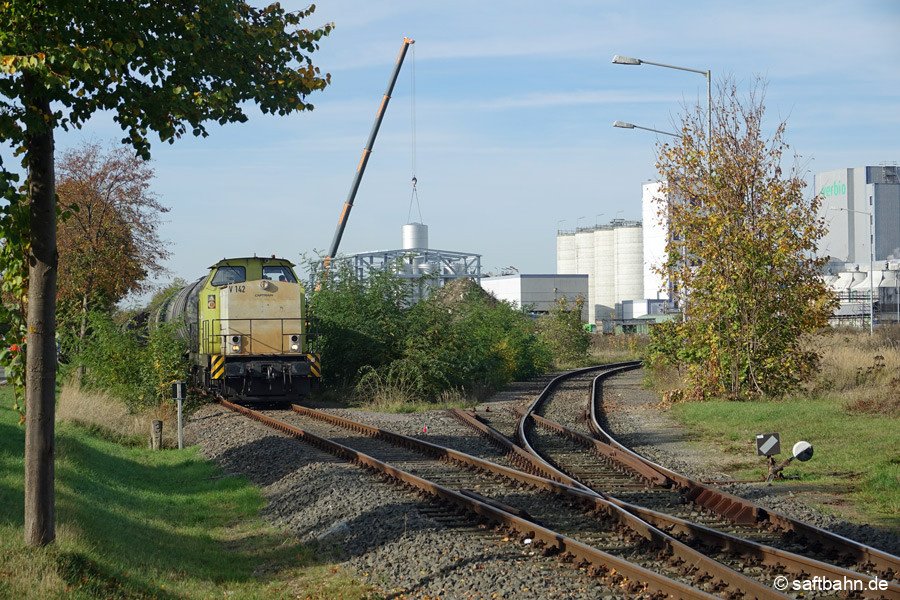 Kein Lippenbekenntnis sondern klarer Wille: Die Saftbahnstrecke spielt für das Werk in Zukunft eine noch wichtigere Rolle.