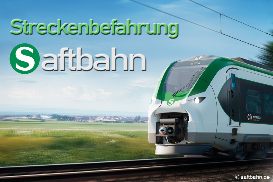 Die Bahn kommt: Mit einem Triebwagen wird am 18.06.2006 die Saftbahn auf dem Anschnitt Bitterfeld Nord (Grube Antonie) - Zörbig (km 14,7) befahren.