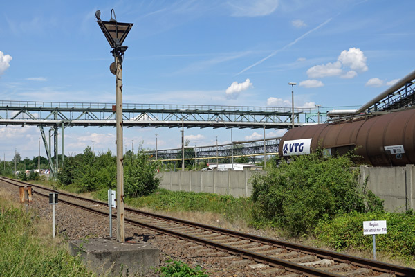 Grenze Anschlussbahn ZIG