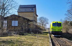 Testfahrt Saftbahn